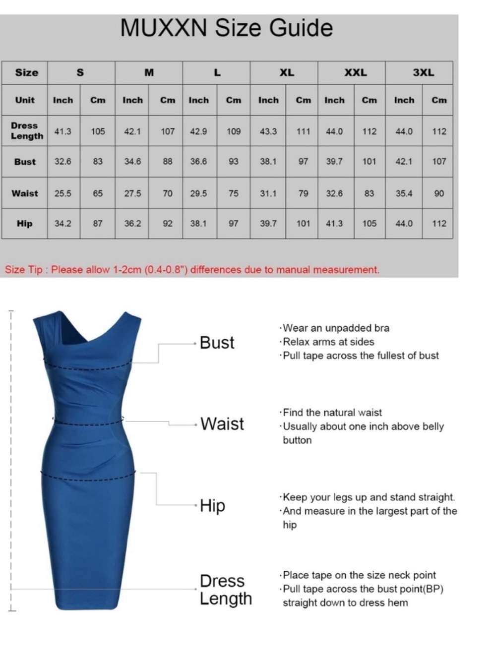 Light Blue One-Shoulder Sheath Dress - Picture 5 of 5